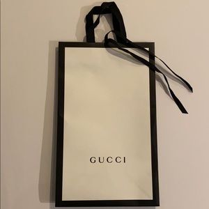 Gucci Shoe shopping bag